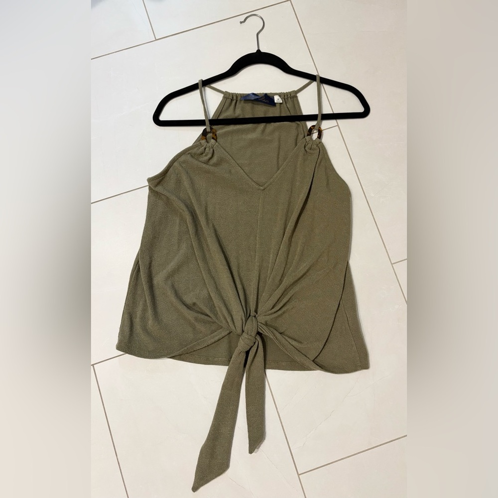 Blue Rain Sleeveless Top NEW